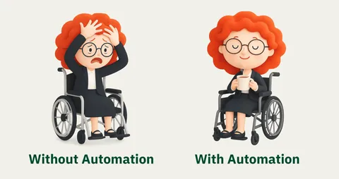 From stress to success: less manual coordination and more time for people.